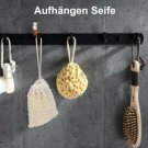 5PCS Soap Holder Natural Burlap Bags with Drawstring Reusable Linen Pouches