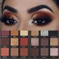 Matte Eyeshadow Palette Pro 18 Colors Pigmented Shimmer Glitter