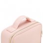 Multilayer Travel Makeup Bag Train Case Cosmetic Organizer Portable Storage Pink