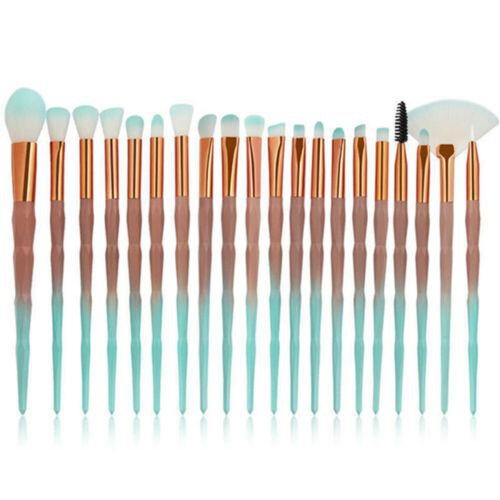 20pcs Makeup Brushes Kit Set Powder Foundation Eyeshadow Eyeliner Lip Brush