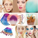 20Makeup Brushes Set Eyelash Eye Shadow Blending Lip Brush Face Makeup Tools Kit