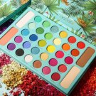 Paleta de sombra de ojos Docolor, brillo mate 34 colores sombra de ojos, altamen