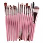 15Pcs Cosmetic Makeup Brush Foundation Eyeshadow Eyeliner Lip Make Up Brushes