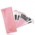 12Pcs Pro Makeup Brushes Cosmetic Lip Eyebrows Powder Foundation Amazing Tool US
