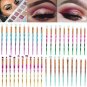 10pcs Rainbow Makeup Brushes Set Eye Shadow Eyebrows Eyelashes Brush Soft Brush