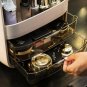 Portable Makeup Cosmetic Bathroom Storage Box Organizer Waterproof Dustproof US