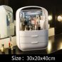 Portable Makeup Cosmetic Bathroom Storage Box Organizer Waterproof Dustproof US