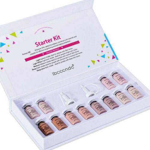 BB-glowing Customized Starter Kit Stayve Dermawhite BB Liquid Foundation Ampoule