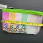 4 Clear Make Cases Lot Pencil Case 5 X 8