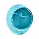 Wall-mounted Makeup Organizer Double Layer Jewelry Round Cosmetic Storage Box US
