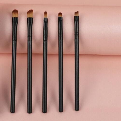 7Pcs Make Up Brushes Eye Shadow Eyebrow Eyeliner Blending Makeup Brush Set WM