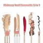 5In1 Portable Makeup Brushes Set For Travel & Household Use