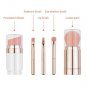 5In1 Portable Makeup Brushes Set For Travel & Household Use