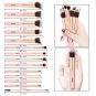 More Styles Make up Brushes Set Cosmetic Foundation Eyeshadow Different New TOP