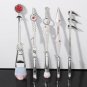 5Pcs Anime Makeup Brushes Set Sharingan Symbol Cosmetic Pincel Gift Tool Kits