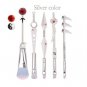 5Pcs Anime Makeup Brushes Set Sharingan Symbol Cosmetic Pincel Gift Tool Kits