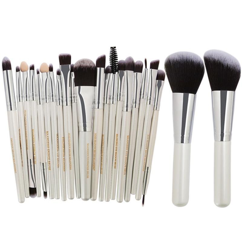 22 PCS/Set Pro Makeup Brushes Eyeshadow Powder Eyeliner Lip Shadow Blush Tools