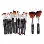 22 PCS/Set Pro Makeup Brushes Eyeshadow Powder Eyeliner Lip Shadow Blush Tools