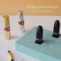 Silicone Lipgloss Holder, Upgraded Makeup Organizer for Makeup Brushes Lipstick