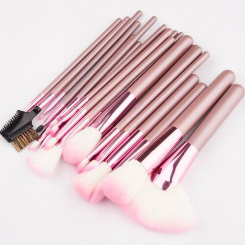 22Pcs/Set Makeup Brush Face Contour Eyebrow Pencil Brush Pink Hot Useful Gift