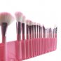 22Pcs/Set Makeup Brush Face Contour Eyebrow Pencil Brush Pink Hot Useful Gift
