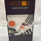 Potiya Makeup Brush Set, 10pcs Golden Black, 5 Different Brush Types - NEW