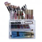 Desktop Storage Box Makeup 4 Drawers Organizer Jewelry Container Case Cosmetic