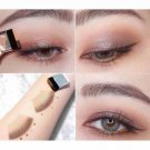3 Seconds Eyeshadow Double Layer Coloured Gradation Cosmetic Brush Easy To Use
