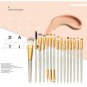 15pcs Makeup Brush Kit Foundation Eyeshadow Eyeliner EyeBrow Concealer Brushes