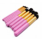 10Pcs Makeup Brushes Tools Kits Cosmetic Face Lip Kabuki Pnecil Blending Brushes
