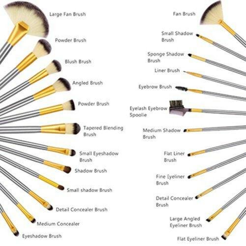 Makeup Brushes Set Foundation Eyeshadow Blush Lip Concealer Cosmetic Beauty tool