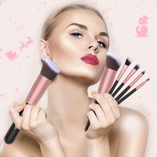 Makeup Brush Set 16 Pcs Premium Synthetic Foundation Powder Concealers