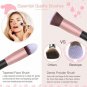 Makeup Brush Set 16 Pcs Premium Synthetic Foundation Powder Concealers