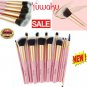 14Pcs Makeup Brushes Powder Foundation Eyebrow Eyeshadow Pink Makeup Applicator