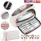 Large Capacity Pencil Case Pen Bag Pouch Holder Student Office Storage Case Hot