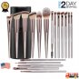 Makeup Brush Set 18 Pcs Premium Synthetic Foundation Powder Concealers