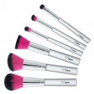 10Pcs Crystal Glitter Makeup Brushes Kabuki Face Lip Pencil Blending Blush Brush