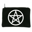 Occult Pentagram Cosmetic Makeup Bag Pouch Goth Punk Metal Psychobilly Grunge