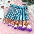 10Pcs Mermaid Makeup Brushes Foundation Eye lip Powder Brush Multi-Styles Hot US