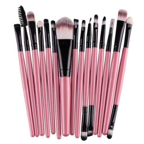 22PCS Set Makeup Brushes Set Nylon Hair Foundation Eyeshaow Blush Wood Handle