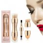 4 in 1 Makeup Brush Set Liquid Foundation Powder Blush Contour Blending Brushes