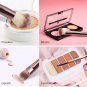 10 Pcs Professional Makeup Brushes Set Premium Synthetic Brush Kit with Roll Bag