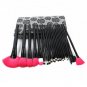 22Pcs Makeup Brushes Set Powder Eyeshadow Face Lip Brush Kits & Free Pouch Bag