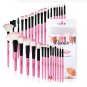 32PCS Pro TOP Soft Cosmetic Eyebrow Shadow Makeup Brush Tool Set Kit Bag