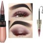Glitter Metallic Eye Shadow Eyeliner SET Shimmer Eyeshadow Long lasting Sense
