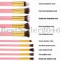10pcs Makeup Brushes Set Cosmetics Foundation Blending Blush Eyeliner Face Power