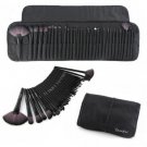 32Pcs Makeup Brushes Multipurose Powder Concealer Blusher Cosmetics Set Black
