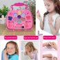 Kid Safe Makeup Kit Washable Girl Princess Cosmetic Set Toy Eyeshadow Lip Gloss