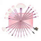 22Pcs Makeup Brush Tool Kit Beauty Eyeliners Face Lip Pencil Brush With Free Bag
