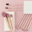 12Pcs Makeup Brushes Set Eyebrows Face Lip Cosmetic Makeup Brush Pink Brushes US
